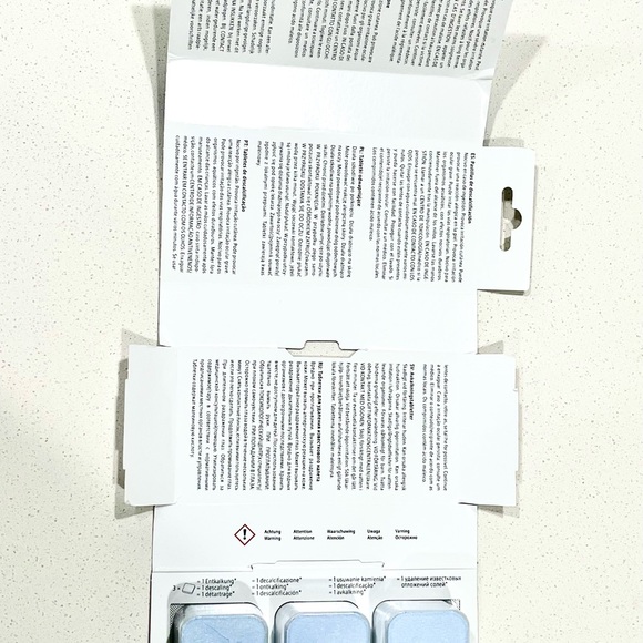 NIB Jura 3x3 Decalcifying/Descaling Tablets (9 Tablet Pack) #61848 - Picture 5 of 10